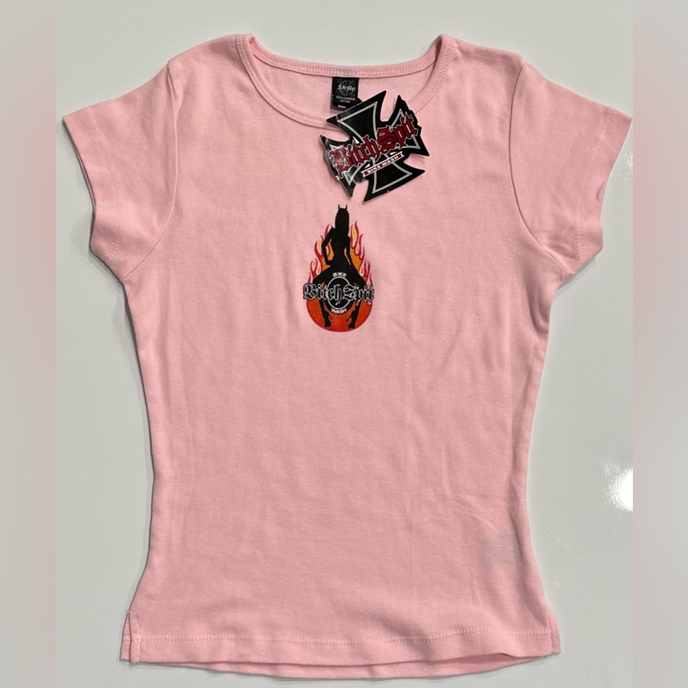 Pink Bike Tee